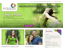 Tablet Screenshot of coloradopsychotherapy.com